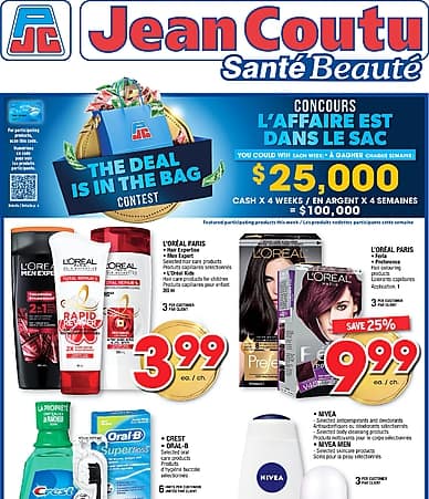 Weekly Flyer | Jean Coutu Santé Beauté