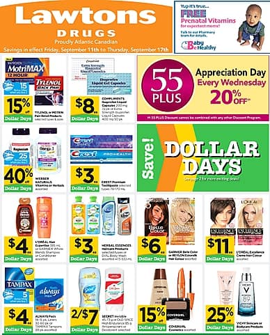 Weekly Flyer | Lawtons Drugs