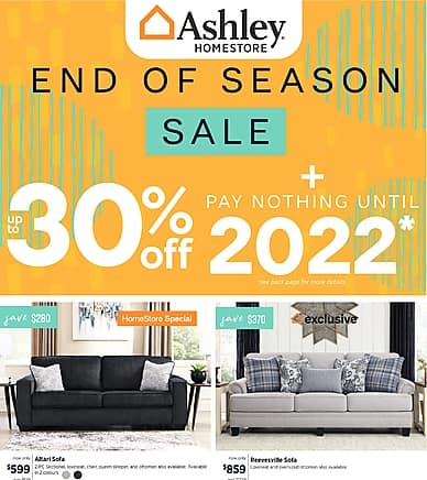 End of Season Sale | Ashley Homestore